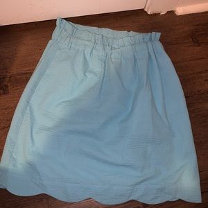 light blue lauren james skirt